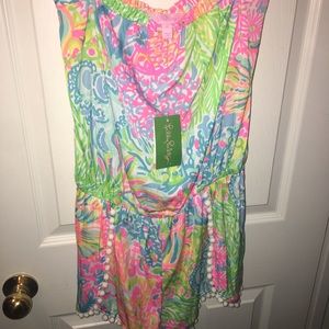 Lilly Pulitzer shorts romper... never been worn